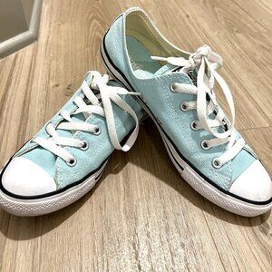 CONVERSE Chuck Taylor All Star Classic Lowtop 551511F Mint Green Blue Sneakers 7